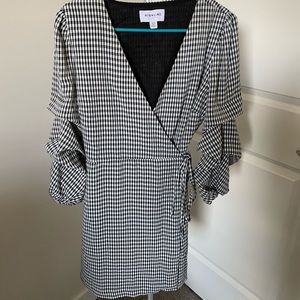 Wrap Gingham Dress | Highline